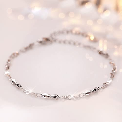 Bracelet pour Femme en Argent Cadeau Idéal de Bijoux Infini pour Filles