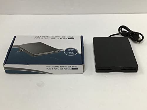 Lecteur de disquettes USB 2.0 BT-144 externe de 1,44 Mo pour PC et Mac