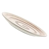 Assiettes à apéritif en céramique – cette assiette est aussi un élément de décoration parfait pour la maison, le bureau, une table basse, une étagère, une commode ou toute autre pièce. son motif en spirale la rend unique et en fait un accessoire idéal pour le rangement et les photos