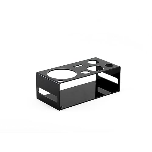 Kit de Bar Bartender com Suporte em Acrilico Black Piano 9 Pçs Inox