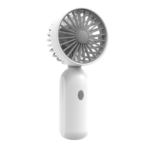 Arroopu Ventilador portátil de mano – Ventilador de refrigeración portátil USB de 3 velocidades – Soplador silencioso y ligero de alta velocidad de viento para exteriores
