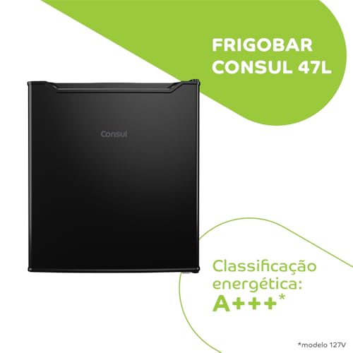 Frigobar 47 litros Consul Preto – CRC04AE 110v