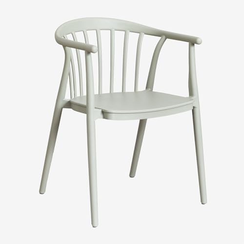 SKLUM Silla de Comedor apilable con reposabrazos Ivor -