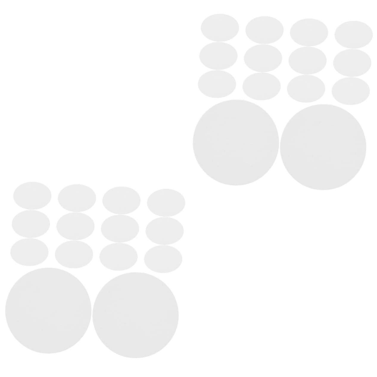 ARTIBETTER 1set Round Blank Printable Papers for Craft Making DIY Graffiti Badge Suitable for Marker Watercolor Gel Oil Pens Round Shape for Creative Projects 100sheets