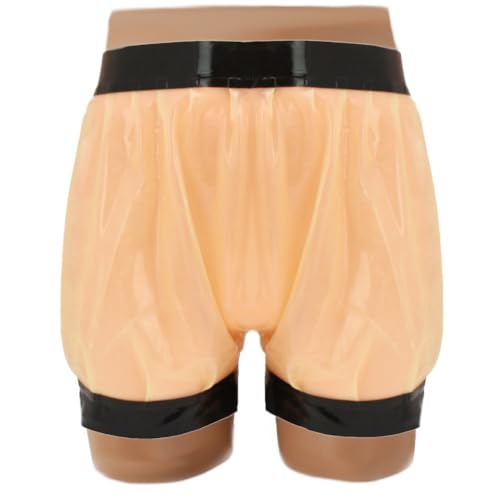 Pantalones cortos de látex transpirables con compresión densa M 2