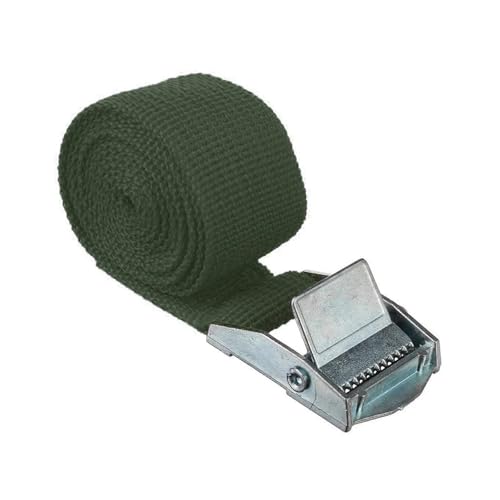 Correas de amarre de trinquete resistentes de nailon de 1 m, multicolor, 25 mm (Grün)