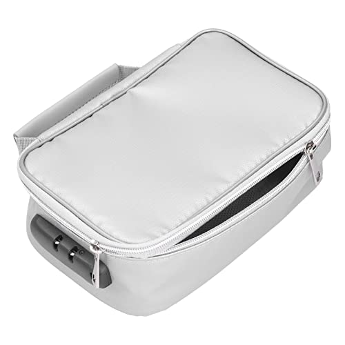 Yctze Bolsa de Documentos Ignífuga con Cerradura Bolsa de Seguridad Pequeña Ignífuga Portátil para Viajes en el Hogar - de Archivos, Herramientas y Mejoras para el Hogar/y Seguridad/Cajas Fuertes