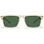 3. Clear Tea Frame Green Lens