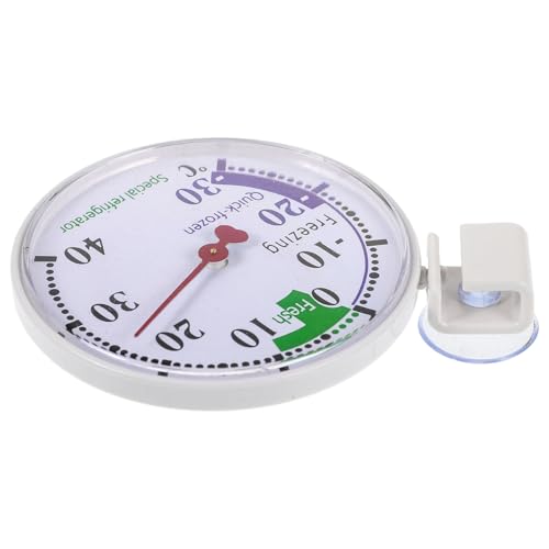 SAFIGLE Termómetro para Refrigerador y Congelador Medidor de Temperatura de Indicador para Conservación de Alimentos Frescos el Hogar