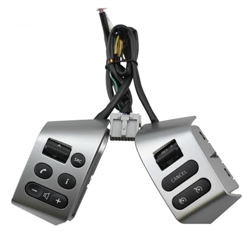 Boutons de commande au volant rechange pour commutateur volant Nissan Sylphy Tiida Style B