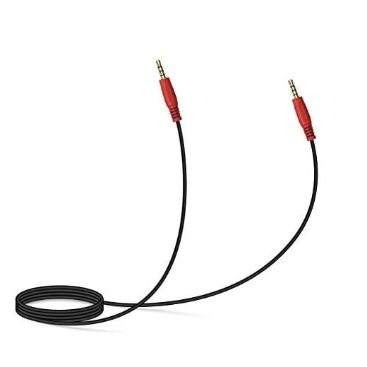 Daisy Chain Cable – eMeet 3.5 mm Male to Male Stereo Audio Aux Cable, use for eMeet Luna/M220 Speakerphone, extensible to 134 in, Expanding Effective Meeting Space for up to 12/16 People