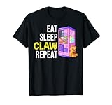 La ropa o diseño de garra Eat Sleep Repeat es una divertida idea de regalo de arte para hombres, mujeres o niños y amantes para cumpleaños o Navidad.