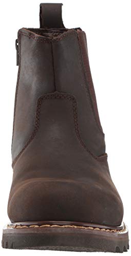 6" Australian Leather Work Boot & Construction Shoe, Oil, Slip & Acid Resistant Outsole, Orthotic PU Insole with Side Zipper, Good Year Welt2