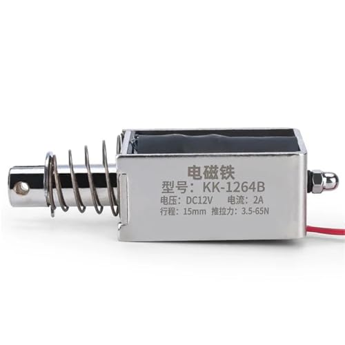 Électroaimant de course 5 N push-pull 12V à forte traction