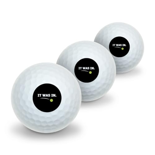 GRAPHICS & MORE Pickleball It was in Novelty Golf Balls 3 Pack