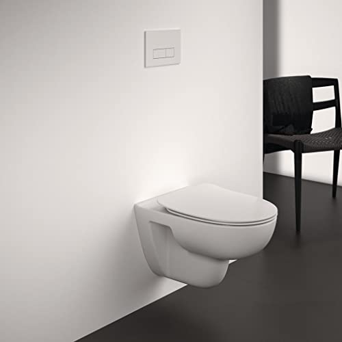 Ideal Standard i.Life A Toilet seat and Cover, Rounded Shape, Soft-Close seat with Long Service Life - Image 4