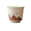 Shanhe Sheep Fat Jade Porcelain|bell Cup [Red]