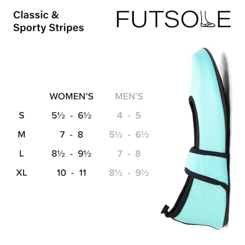 Futsole Sport Soft-Sided Shoes for Indoors/Outdoors, Foldable & Flexible Footwear for Sport, Exercise, Yoga or Travel, Dance Shoes2