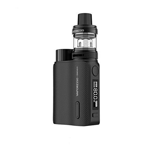 Original Vaporesso Swag II Kit Elektronische Zigarette Mit TC Box Mod Vape 3,5 ml NRG PE Tank GT CCELL Spule (Black) Cover