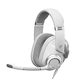 EPOS H6Pro Gaming Headset Kopfhörer mit Mikro - Over-Ear - Geschlossene Akustik - Leichtes Kopfband - Lift-to-Mute - Bequem - PC, Mac, PS4, PS5, Xbox Series X, Xbox One, Nintendo Switch (Weiß)