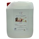 5L Aroma Massageöl - Relax für Massage, Physiotherapie, Wellness, Sport uvm., Artzneimittel Qualität