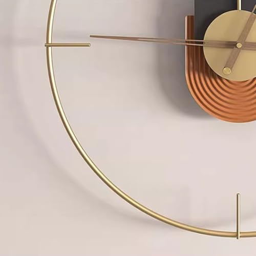 Horloge murale XJBTBA créative et atmosphérique pour décoration maison
