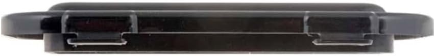 KarParts360 For Dodge Ram 2500 1994 1995 1996 1997 Brake Master Cylinder Cap | Plastic | Gloss Finish | Black | Bail Clip Attachment | Rectangular Shape