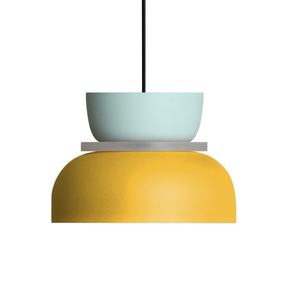 Nordique moderne Macaron Pendentif Luminaires Creative Plafond Suspension Art Déco Pendentif Éclairage Lustre Restaurant Suspension pour Café Cuisine Île Salon Chambre (C)