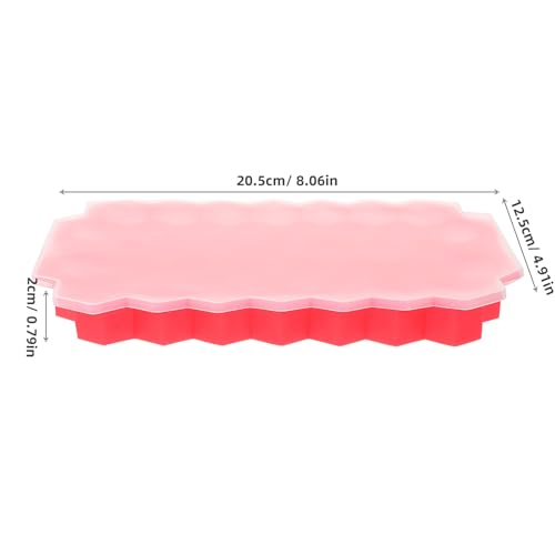Bandeja de cubitos de hielo silicona con tapa Ipetboom miniatura 2