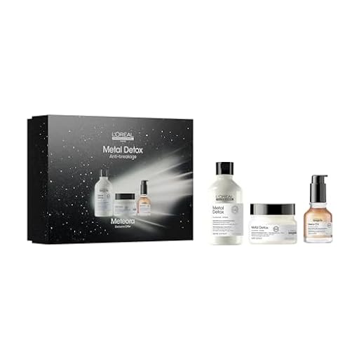 L’Oreal Professionnel Cofre Edición Limitada Meteora Metal Detox 2025 Trio. | Ya disponible en tu tienda friki favorita! En mundofriki.es!