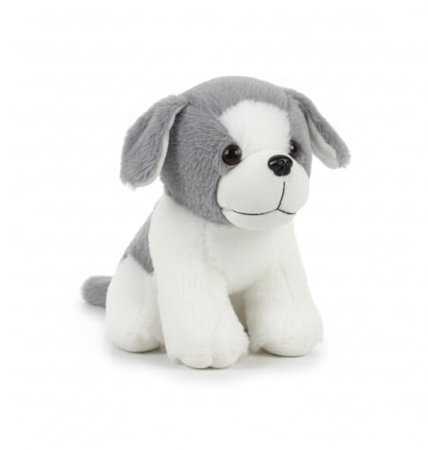 Image of Fibre Filled Stuffed Soft Animal Cute Dog Toy for Kids of Plush Hugging Soft Toy for Baby boy Girl Birthday Gift (22 cm)
