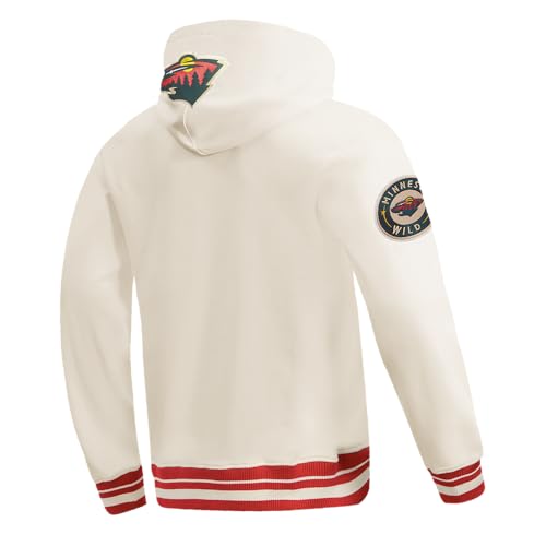 Image of Pro Standard Men's NHL Retro Classics Brushed Back French Terry Pull Over Hoodie