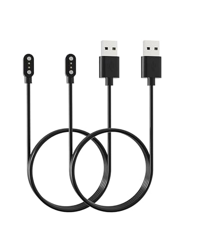 UYRUREL 2-Pack Charger for RUXINGX G62 Smartwatch