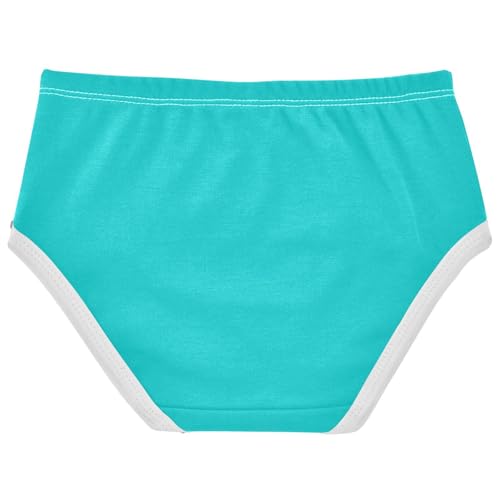 Joisal Cotton Girls Underwear Toddler Turquoise Blue Girl Panties Cute Designer Briefs Underpants 2t2