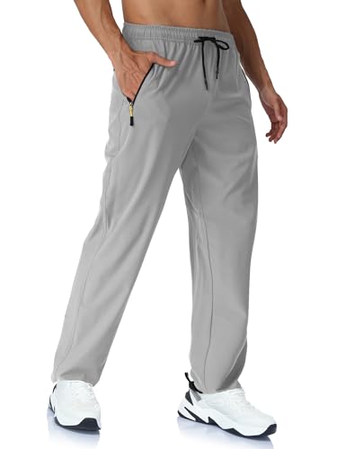 Rapoo Mens Lightweight Hiking Pants Quick Dry Stretch Joggers for Running Workout Casual2