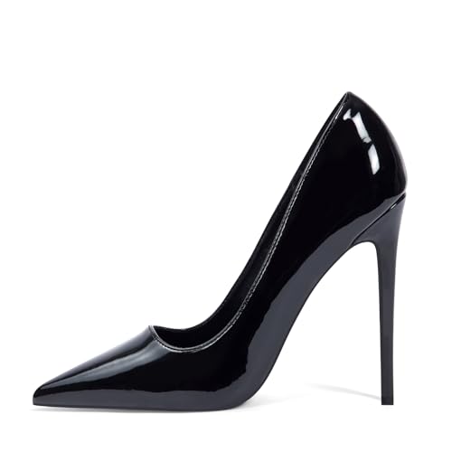 Elisabet Tang Women Pumps, Pointed Toe High Heel 4.7 inch/12cm Party Stiletto Heels Shoes2