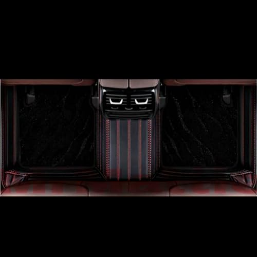 Image of Mr Mattie 10D Car Floor Mats Compatible with Raxton RX10, Black /Red