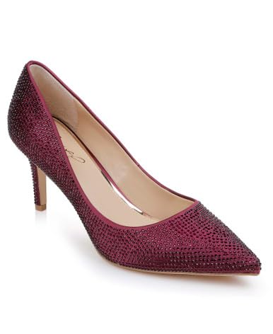 Jewel Badgley Mischka Tyanna Crystal Pointed Toe Pumps2