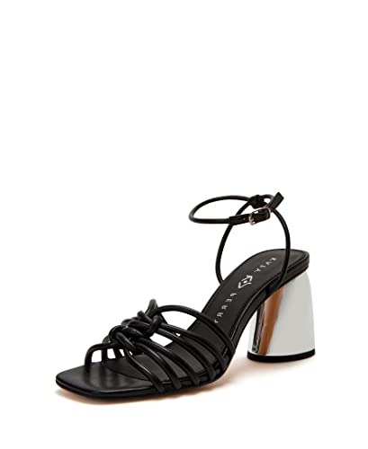Katy Perry Sandalia Anudada Timmer, talón Mujer, Black, 38.5 EU