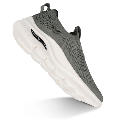 Image of WALKAROO Sports Shoes for Men's|Perfect for Walking,Gym Training and Casual Outfit|Cushioned Insole with EVA Outsole |Breathable Mesh Upper|WS9571