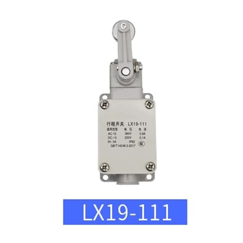 Micro interruptor de límite LX19-111 con robusta carcasa de aluminio 3