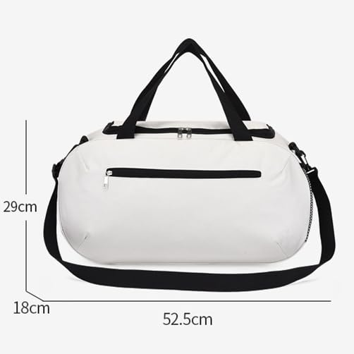 Generic New Travel Duffel Bag, 20L Sports Tote Gym bags mens Overnight Bag,Wet Dry Separation Fitness Bag HandHeld One Shoulder Bag, for Yoga Exercise black4