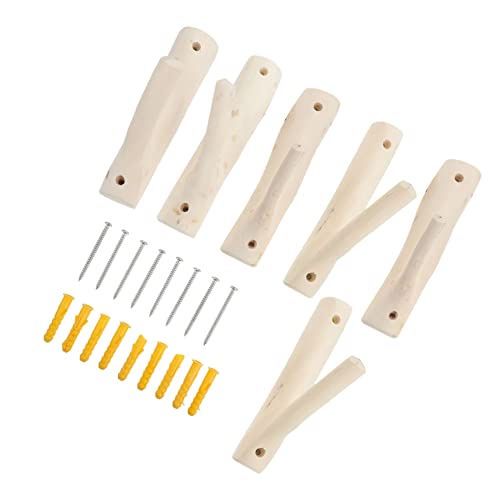 Perchas Pared Originales Madera Marca FUNNETOYU