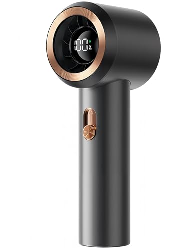 【2025新登場 100段階強風 1秒切替】 ハンディファン 携帯扇風機 小型 強力 3way 手持ち 首掛け 卓上 159g 軽量 ハンドクーラー 暑さ対策 急速充電 大容量バッテリー 16時間 長持ち デジタルディスプレイ スライドスイッチ 誤操作防止 DCモーター 静音 ミニファン ハンディ扇風機 コンパクト 持ち運び ポータブル ダークグレー