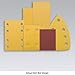 Dynabrade 93914 Triangular 120 Grit Non-Vac Hook DynaCut Dynafine Disc (50 Pack)