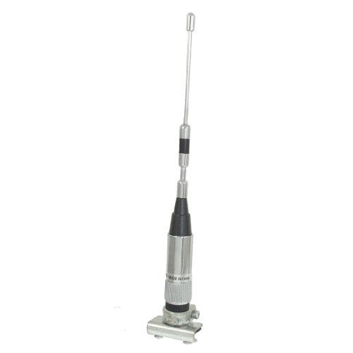 Image of uxcell Metal Clip Base Car Decoration Dummy Antenna Black Silver Tone 9.8 inch Length