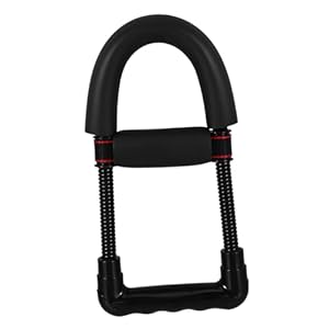 BESPORTBLE Wrist Strength Grip Strengthener Hand Grips for Strength Training Men Training Device Wrist Trainer for Men Forearm Strengthener Grip Exercise Tool Wrist Device Carbon Steel Black