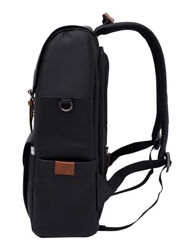 Image of FUR JADEN Anti-Theft Laptop Backpack I Camera Backpack Bag I Men Women I In-Built Tablet Sleeve I Padded Grab Handle I Breathable Air-Mesh (D.Grey)