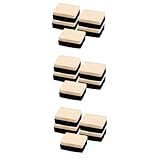 3 Sätze Tafelradierer Aus Holz Multifunktionale Filzradierer Für Kreidetafeln Für Lehrveranstaltungen 5 Stücke * 3