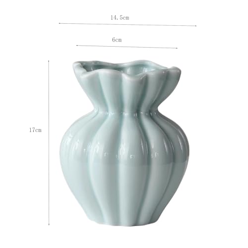 Vase à fleurs moderne en céramique pour salon et table basse - 3